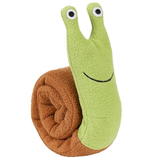 Fleece Interactive Dog Puzzle Snails Toys Cute Dog Supplies for Small Dogs Summer Pets Accessories - Mijn winkel