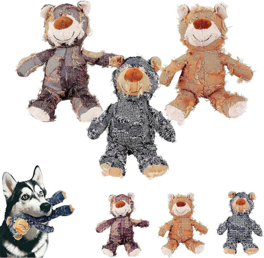 Indestructible Robust Bear, 2024 New Indestructible Squeaky Toys For Dogs, Durable Squeaky Dog Toys For Heavy Chewers, Interactive Dog Toys - Mijn winkel