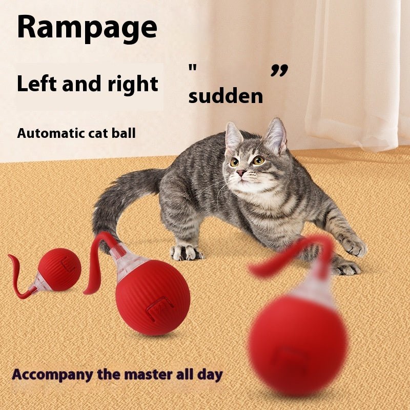 Interactive Cat Toy Ball Super Drive Cat Rolling Ball - Mijn winkel