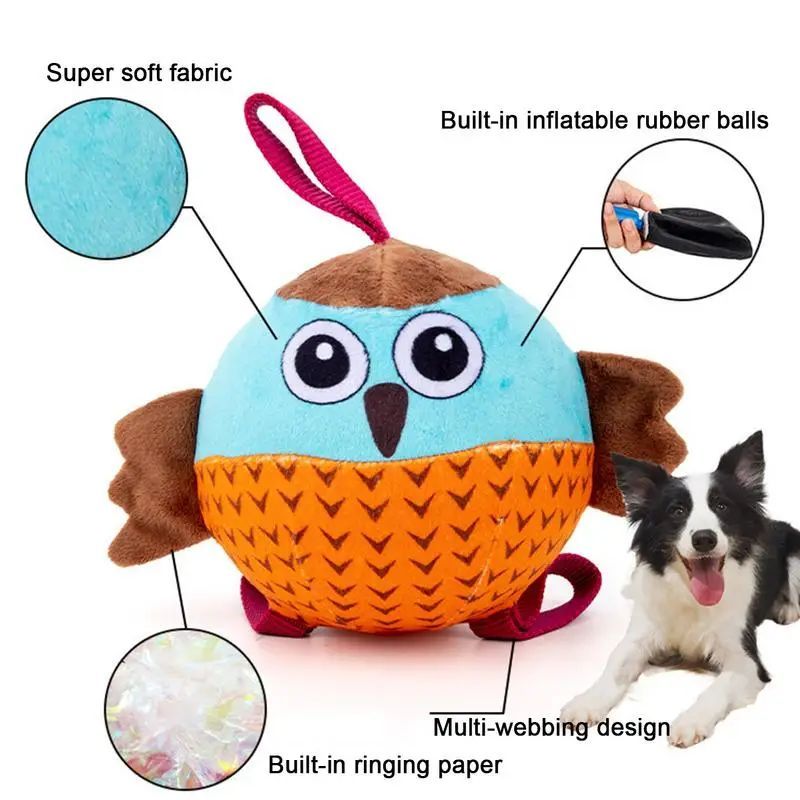 Interactive Dog Toys For Boredom Inflatable Dog Chew Toys Pet Supplies Dog Chewing Toy For Medium Dogs Small Dogs Large Dogs - Mijn winkel