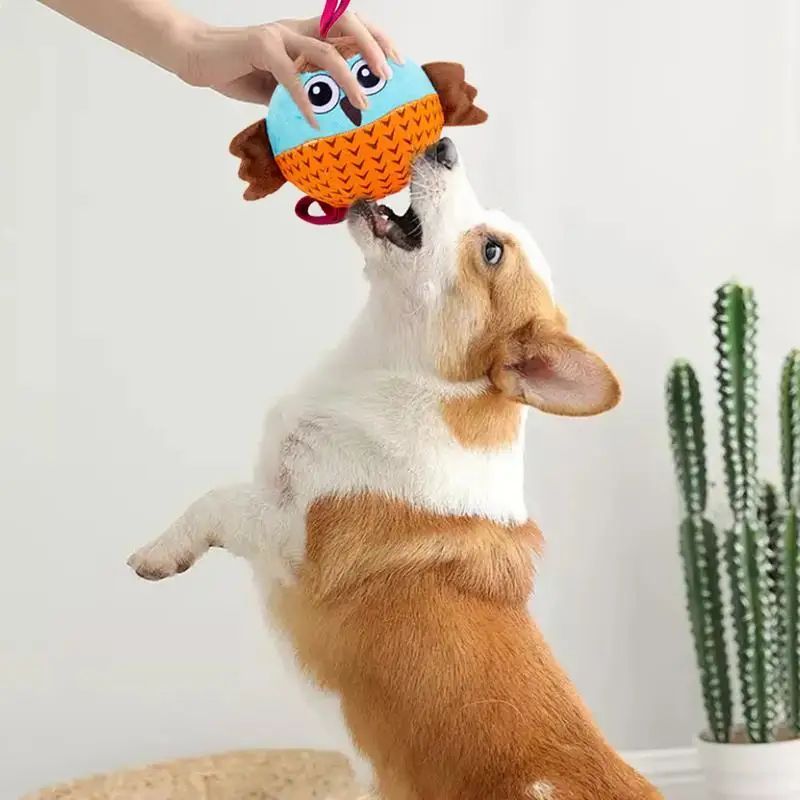 Interactive Dog Toys For Boredom Inflatable Dog Chew Toys Pet Supplies Dog Chewing Toy For Medium Dogs Small Dogs Large Dogs - Mijn winkel