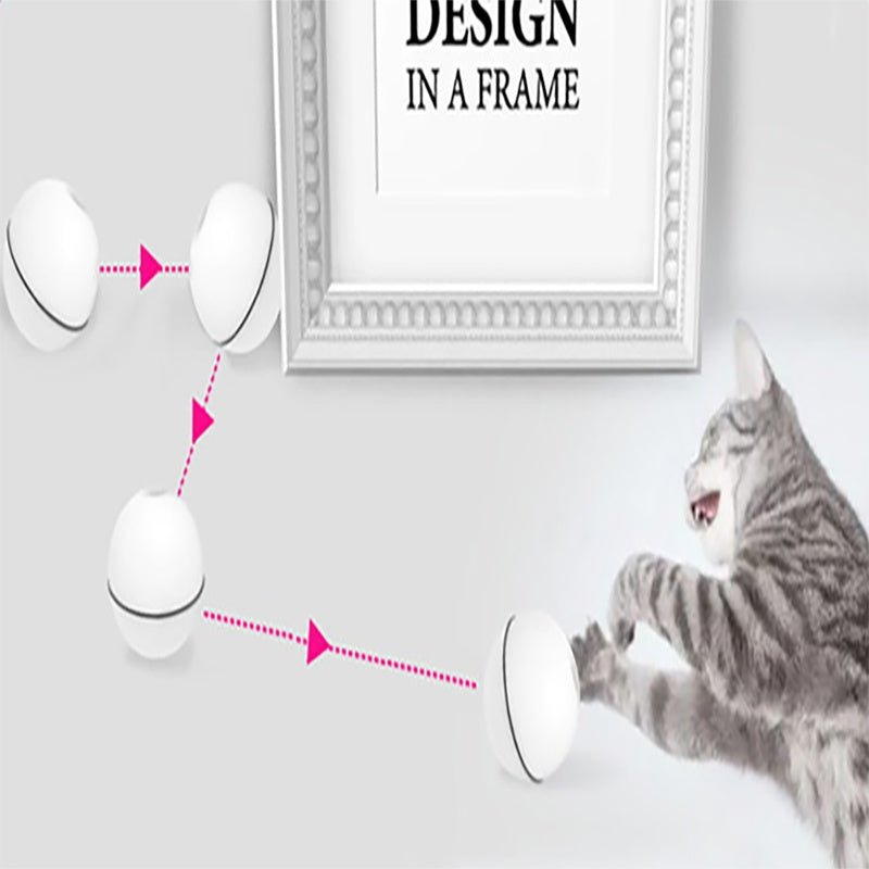 LED Laser Electronic Rolling Pet Funny Cat Toy Ball - Mijn winkel