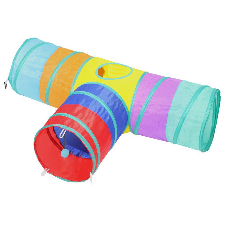 New Cat Tunnel Foldable Pet Climbing Path Cat Toys - Mijn winkel