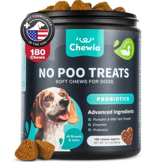 No Poo Chews For Dogs Coprophagia Deterrent For Dogs Forbid For Dogs Stool Eating Deterrent Dog Probiotics For Digestive Health Digestive Gut Immune Health Treats No Poop Eating For Dogs - Mijn winkel