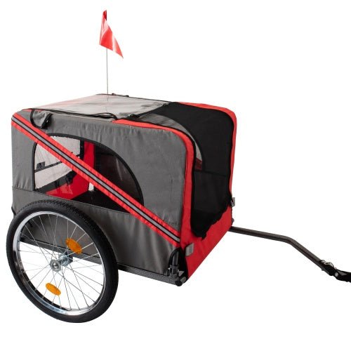 Outdoor Heavy Duty Foldable Utility Pet Stroller Dog Carriers Bicycle Trailer - Mijn winkel