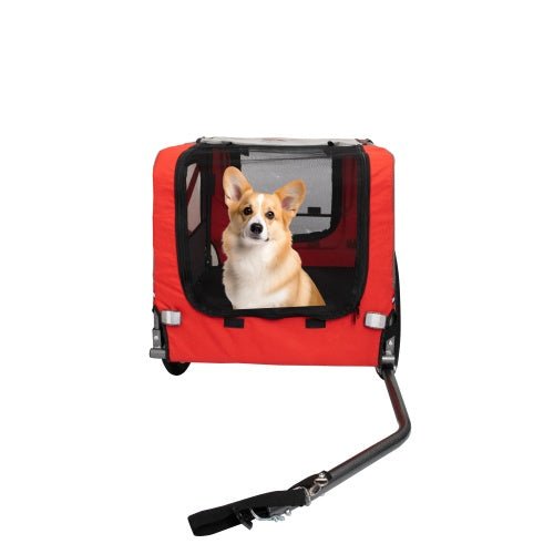 Outdoor Heavy Duty Foldable Utility Pet Stroller Dog Carriers Bicycle Trailer - Mijn winkel