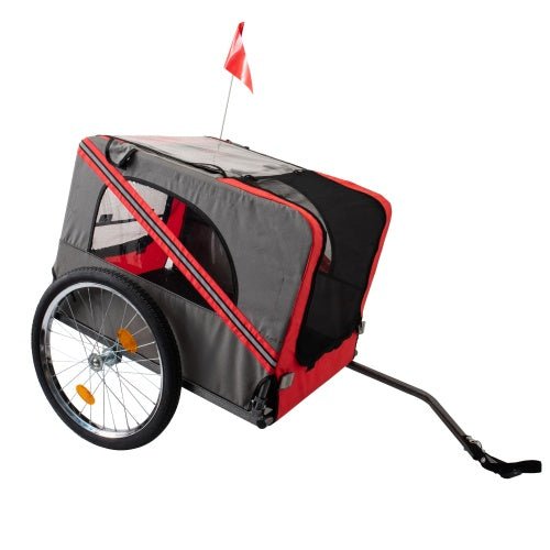 Outdoor Heavy Duty Foldable Utility Pet Stroller Dog Carriers Bicycle Trailer - Mijn winkel