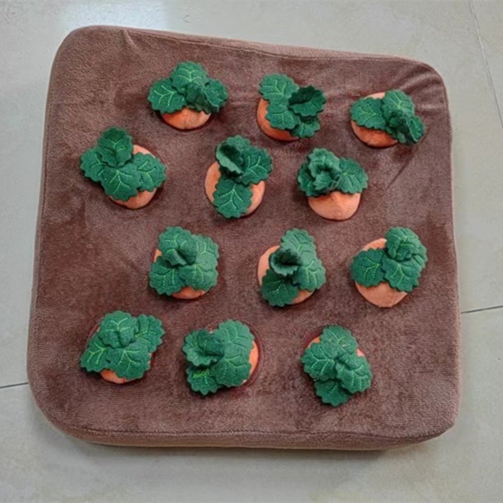 Pet Dog Toys Carrot Plush Toy Vegetable Chew Toy For Dogs Snuffle Mat For Dogs Cats Durable Chew Puppy Toy Dogs Accessories - Mijn winkel