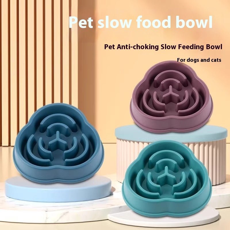 Pet Slow Feeding Bowl Dog Bowl Anti - choke Anti - skid - Mijn winkel