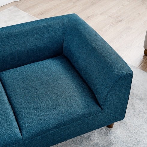 Pet Sofa With Backrest And Armrests, Modern Rectangular Pet Sofa Suitable For Medium And Large Dogs, Soft Cushion Comfortable Dog Sofa - Mijn winkel