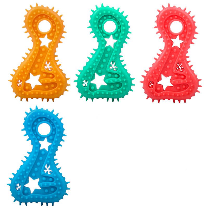 Pet Toys For Small Dogs Rubber Resistance To Bite Dog Toy Teeth Cleaning Chew Training Toys Pet Supplies Puppy Dogs - Mijn winkel