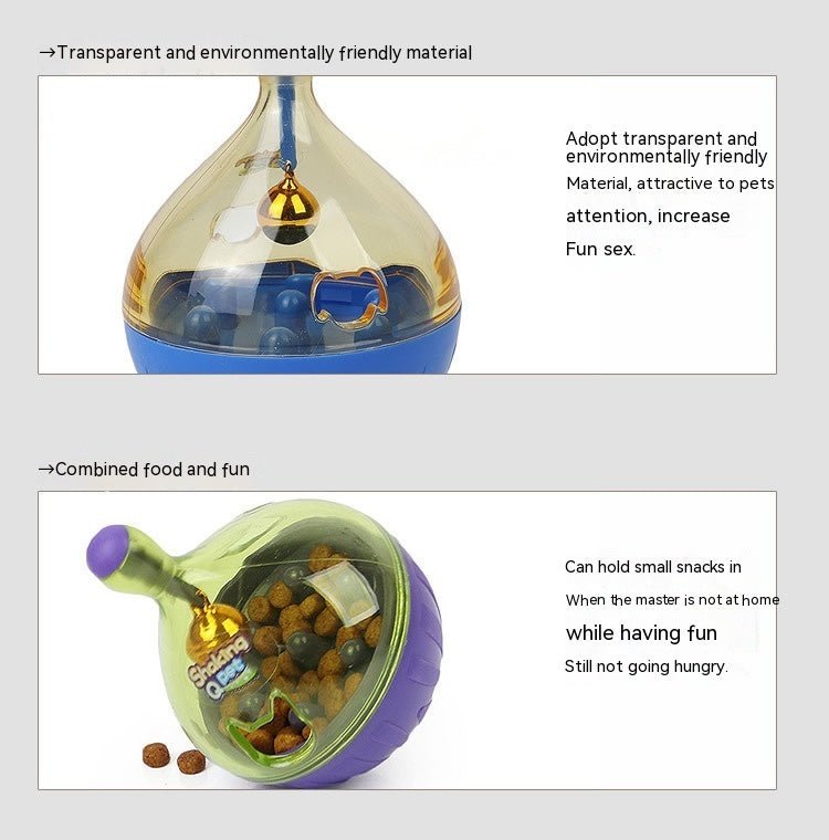 Pet Tumbler Pet Toys Dogs And Cats Educational Toys Pet Leakage Food Feeder - Mijn winkel