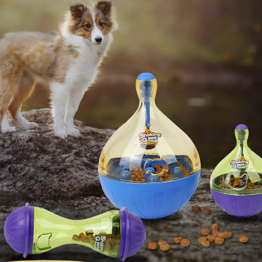 Pet Tumbler Pet Toys Dogs And Cats Educational Toys Pet Leakage Food Feeder - Mijn winkel