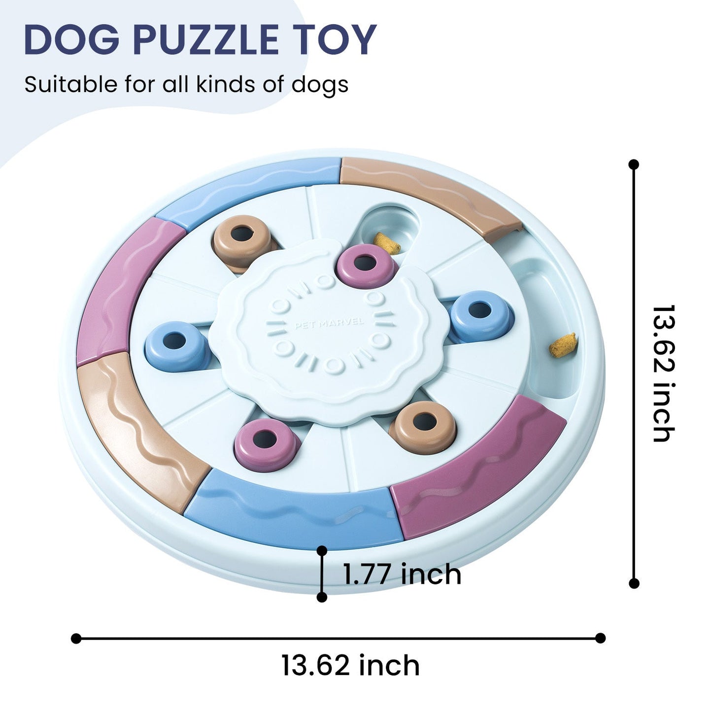 PETMARVEL Interactive Puzzle Game Dog Toy, Level 1 - 3 - Mijn winkel