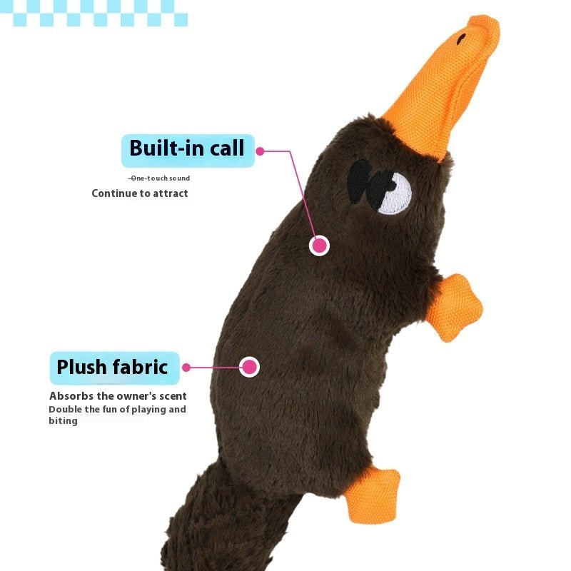 Platypus Simulation Can Call Dogs Sound Plush Toys - Mijn winkel