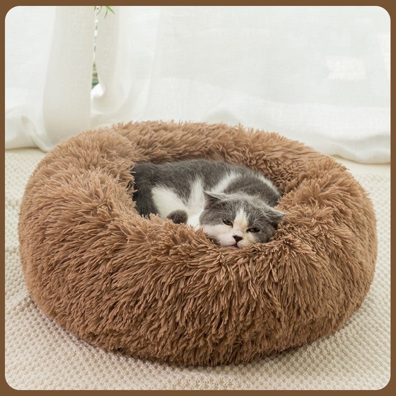 Plush Warm Dog Bed In Winter - Mijn winkel
