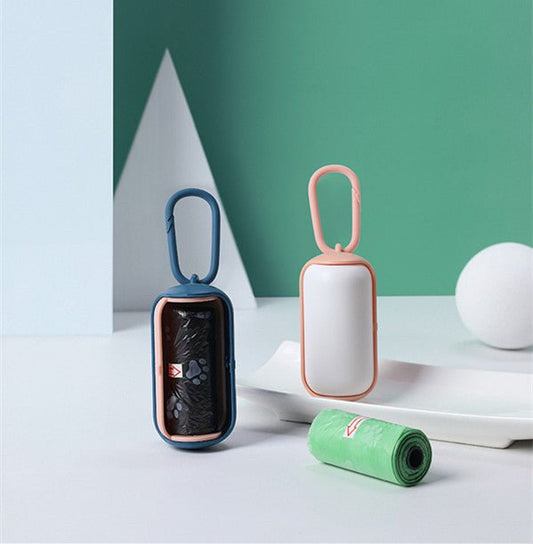 Portable Cats Dogs Garbage Bag Holder Pet Poop Bags Carrier Dispenser - Mijn winkel