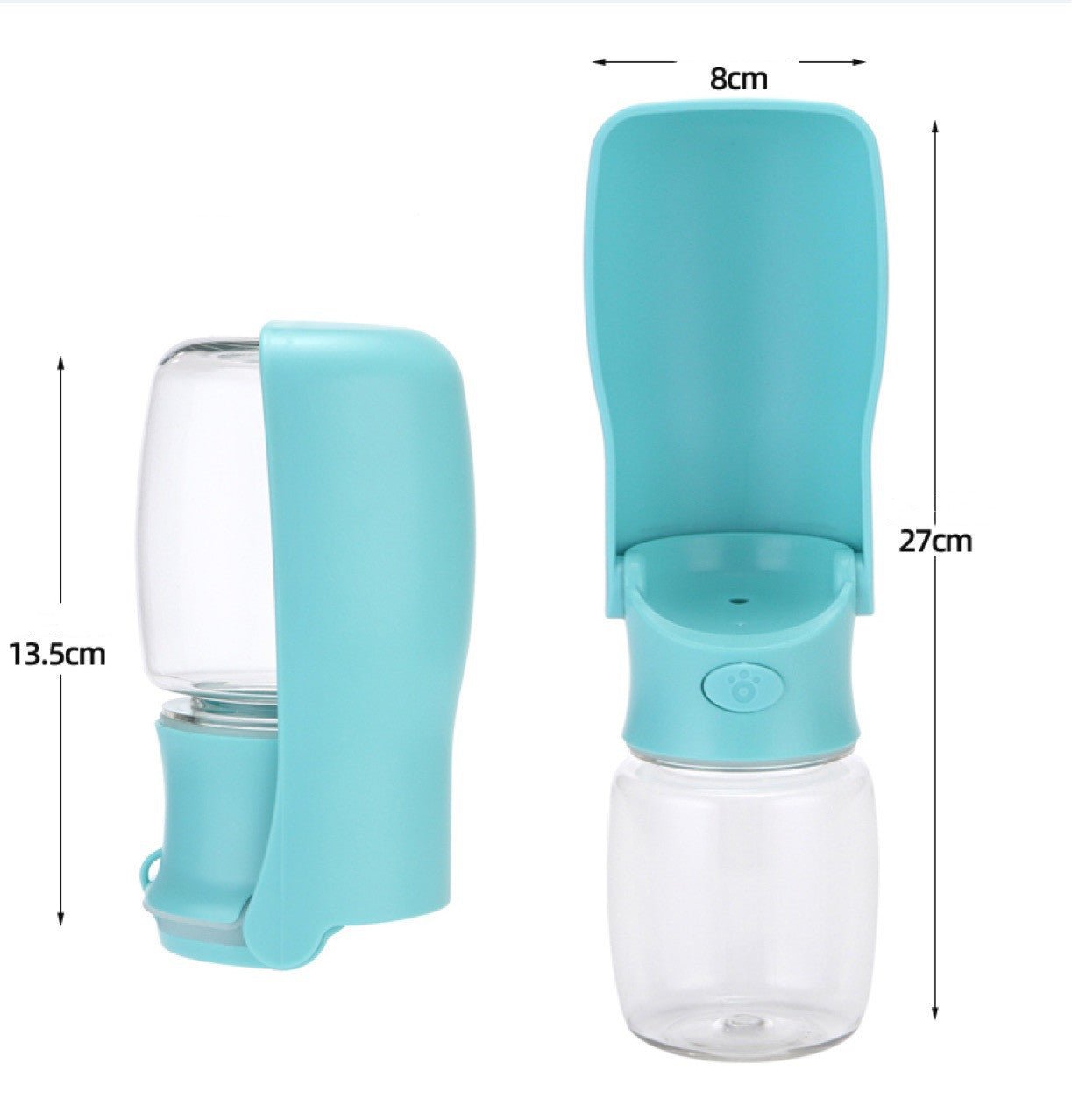 Portable Dog Water Bottle - Foldable Pet Dispenser - Mijn winkel
