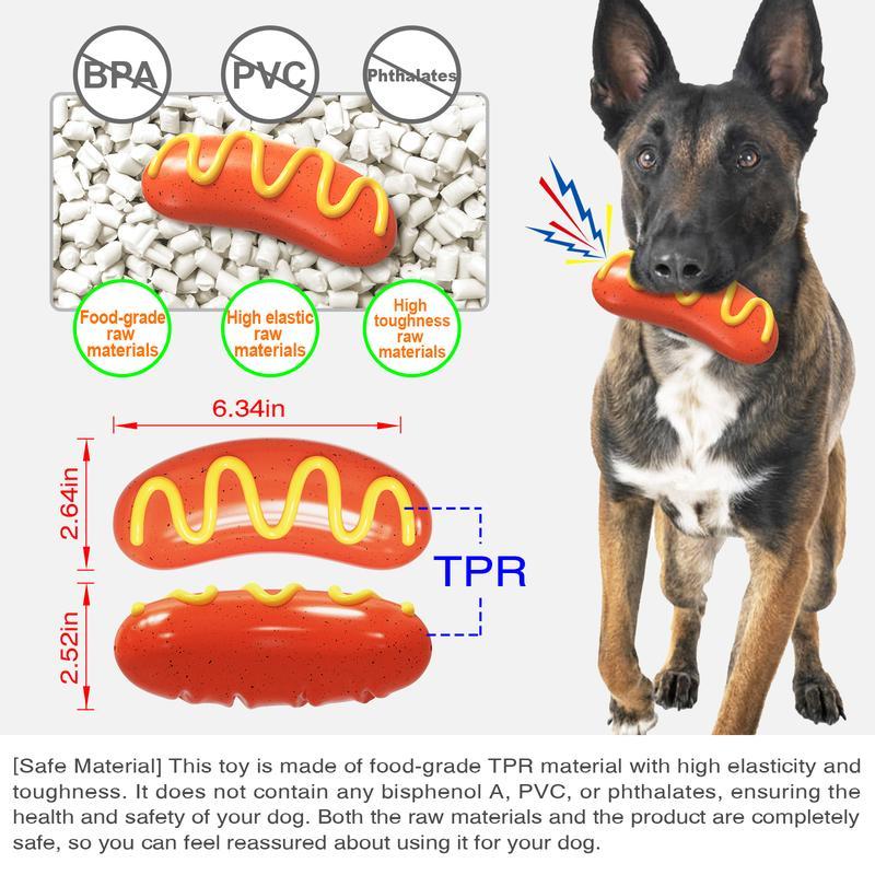 PPOKEl Dog Chew Toys Aggressive - Chaewers.Indestructible Dog Toy For Aggressive Chewer,Tough Chew Toys For Dogs Rubber Orange Plain - Mijn winkel