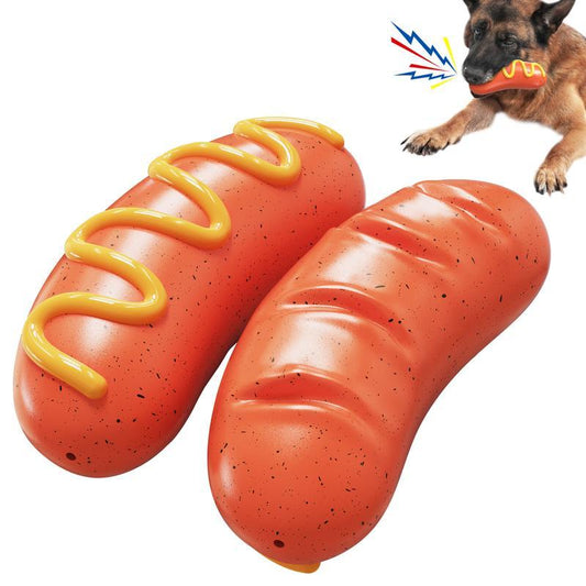 PPOKEl Dog Chew Toys Aggressive - Chaewers.Indestructible Dog Toy For Aggressive Chewer,Tough Chew Toys For Dogs Rubber Orange Plain - Mijn winkel