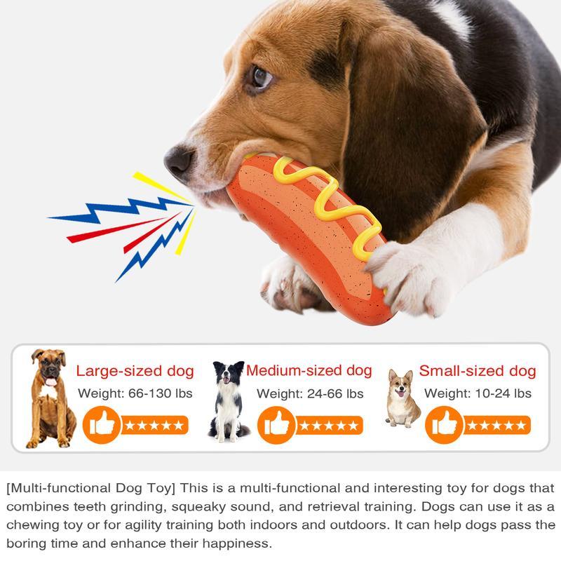 PPOKEl Dog Chew Toys Aggressive - Chaewers.Indestructible Dog Toy For Aggressive Chewer,Tough Chew Toys For Dogs Rubber Orange Plain - Mijn winkel