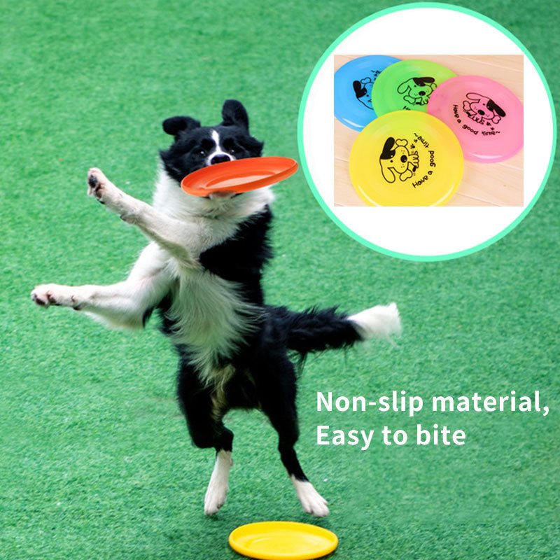 Silicone Flying Saucer Funny Pets Dog Cat Toy Dog Game Flying Discs Resistant Chew Puppy Training Interactive Pet Supplies - Mijn winkel