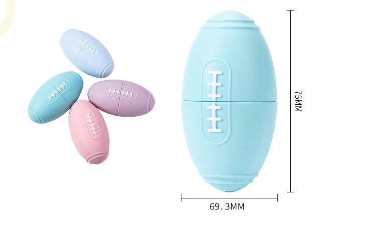 Silicone Toys For Pets Toys To Relieve Boredom For Dogs Bite Resistant Rugby Food Leaks - Mijn winkel