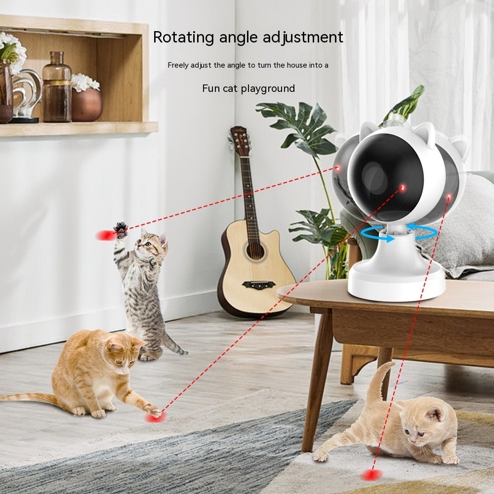 Smart Laser Cat Teaser Toy USB Charging - Mijn winkel