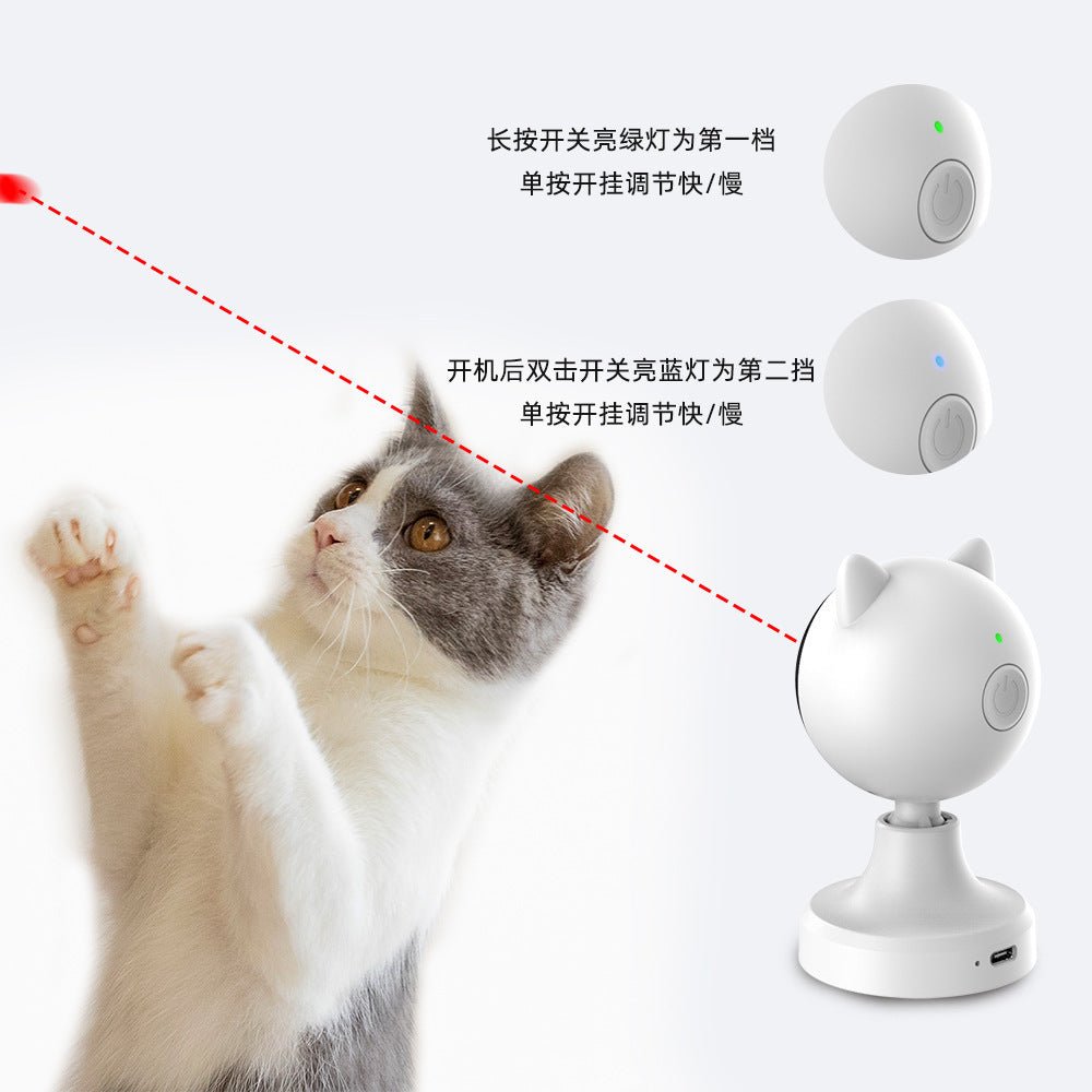 Smart Laser Cat Teaser Toy USB Charging - Mijn winkel