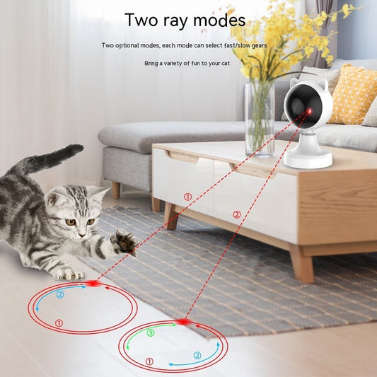 Smart Laser Cat Teaser Toy USB Charging - Mijn winkel