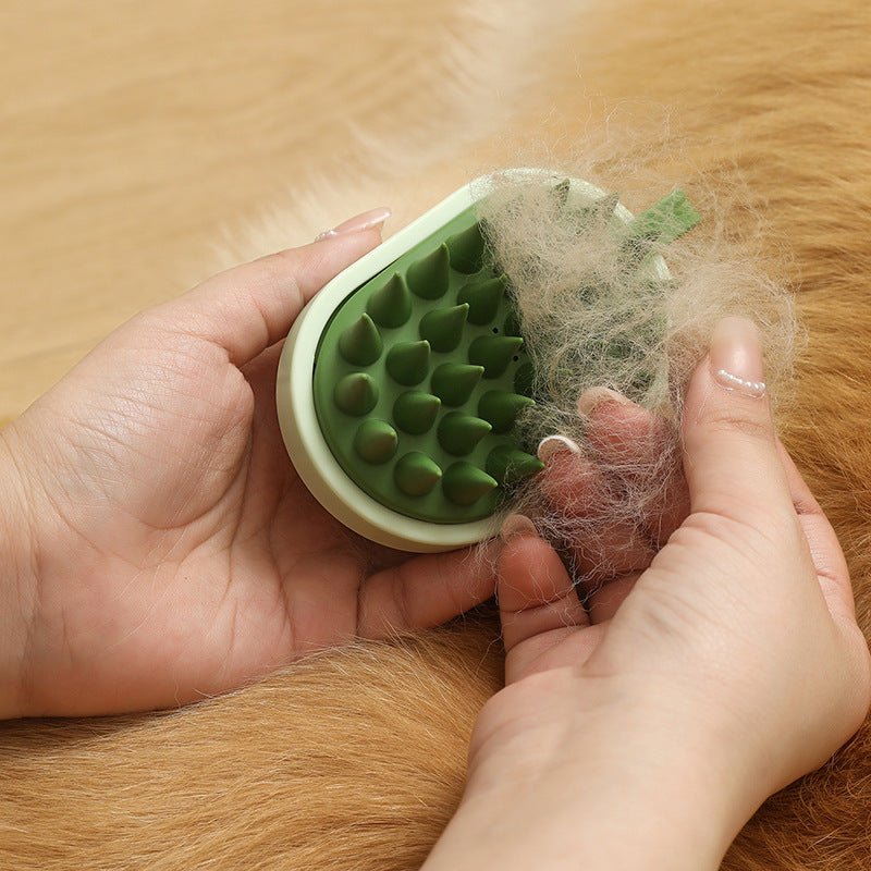 Soft Silicone Pets Hair Remover Comb Handheld Bath Shower Hair Shampoo Massage Brush For Dogs Cats Cleaning Tools Pet Products - Mijn winkel
