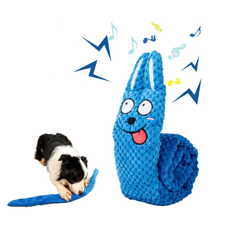 Squeaky Dog Puzzle Toys Interactive Plush Dog Toys Snuffle Mat For Dogs IQ Training Toys Foraging Instinct Training Puppy Toys - Mijn winkel