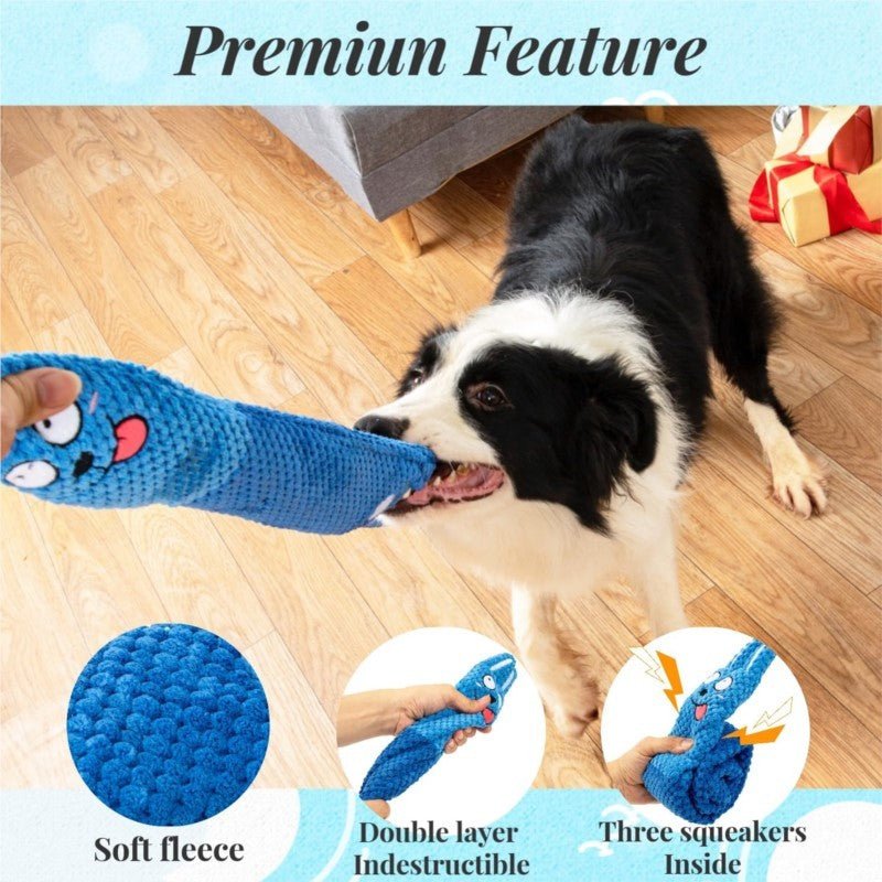 Squeaky Dog Puzzle Toys Interactive Plush Dog Toys Snuffle Mat For Dogs IQ Training Toys Foraging Instinct Training Puppy Toys - Mijn winkel