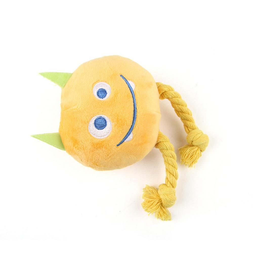 Squeaky Toys For Dogs Strong Knot Design Cartoon Chewable Teething Toys Decorative Multifunctional Relaxing Supplies Dog - Mijn winkel