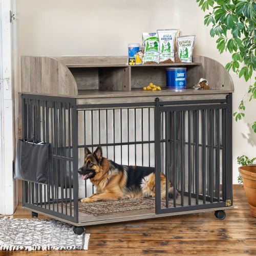 The Wooden Kennel Kennel Is Suitable For Large Medium - sized Dogs - Mijn winkel