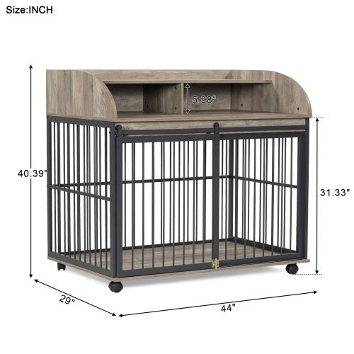 The Wooden Kennel Kennel Is Suitable For Large Medium - sized Dogs - Mijn winkel