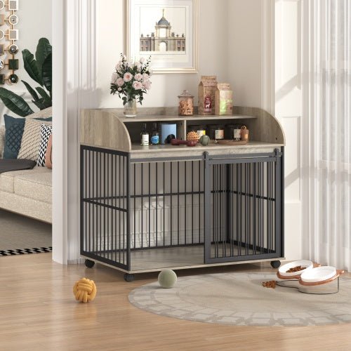 The Wooden Kennel Kennel Is Suitable For Large Medium - sized Dogs - Mijn winkel