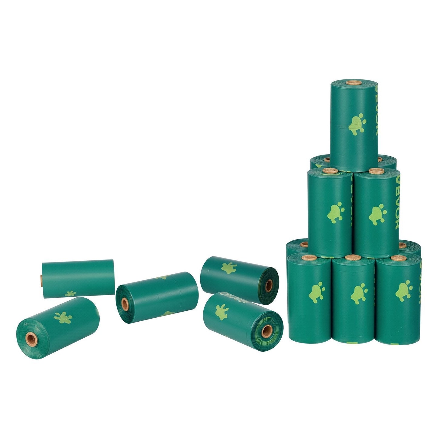 Thick Dog Poop Waste Bags Refill Rolls 270PCS Lavender Scented Biodegradable - Mijn winkel