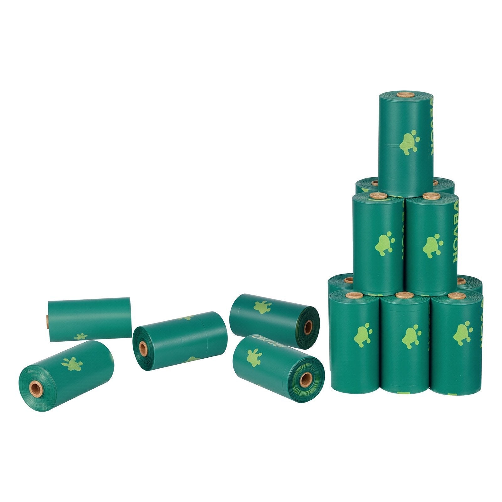 Thick Dog Poop Waste Bags Refill Rolls 270PCS Lavender Scented Biodegradable - Mijn winkel
