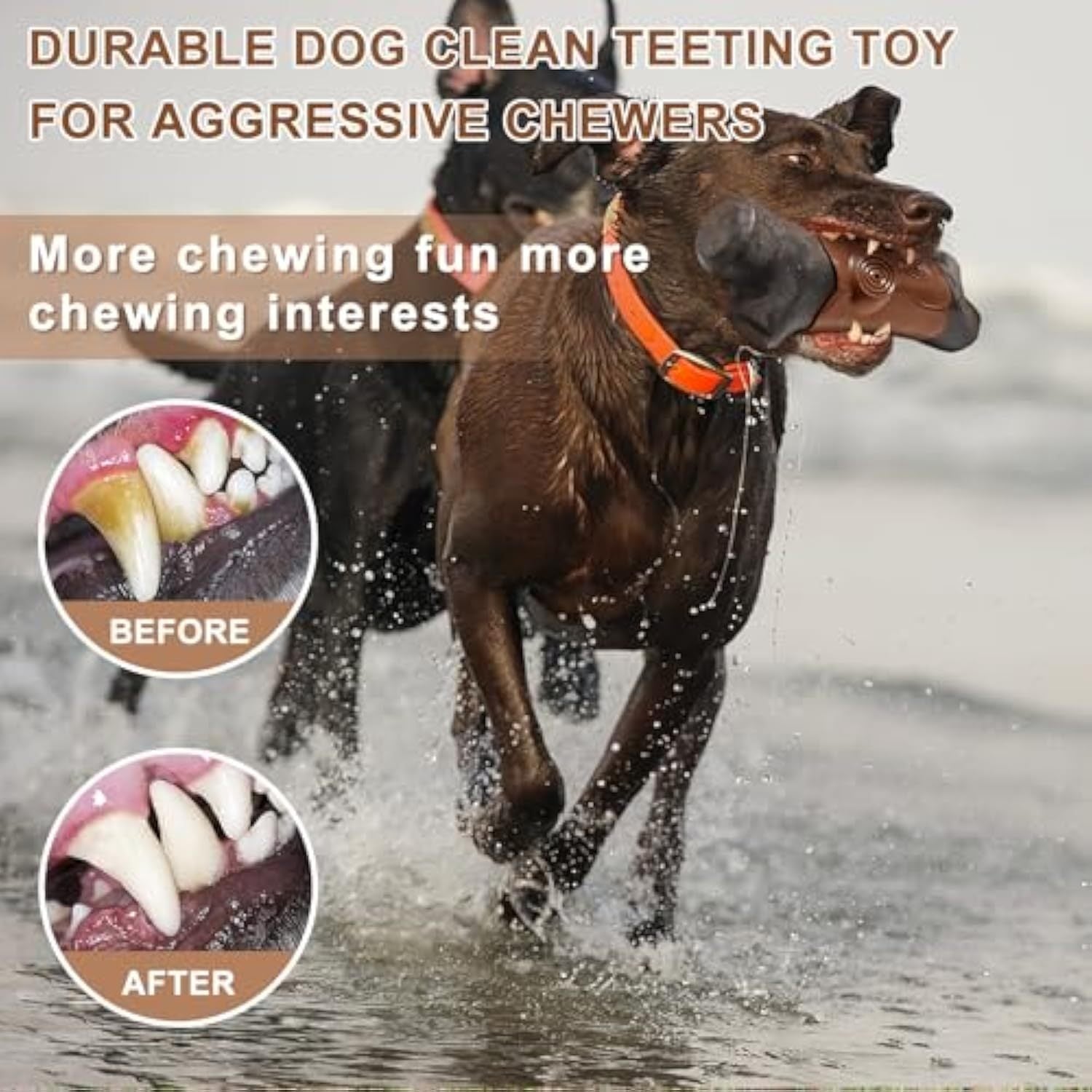 Tough Dog Toys For Aggressive Chewers Large Breed Indestructible Dog Toys Durable Dog Chew Toys For Large Dogs Bacon Flavor Dog Chew Toys For Aggressive Chewers Durable Large Dog Toys For Big Dogs - Mijn winkel