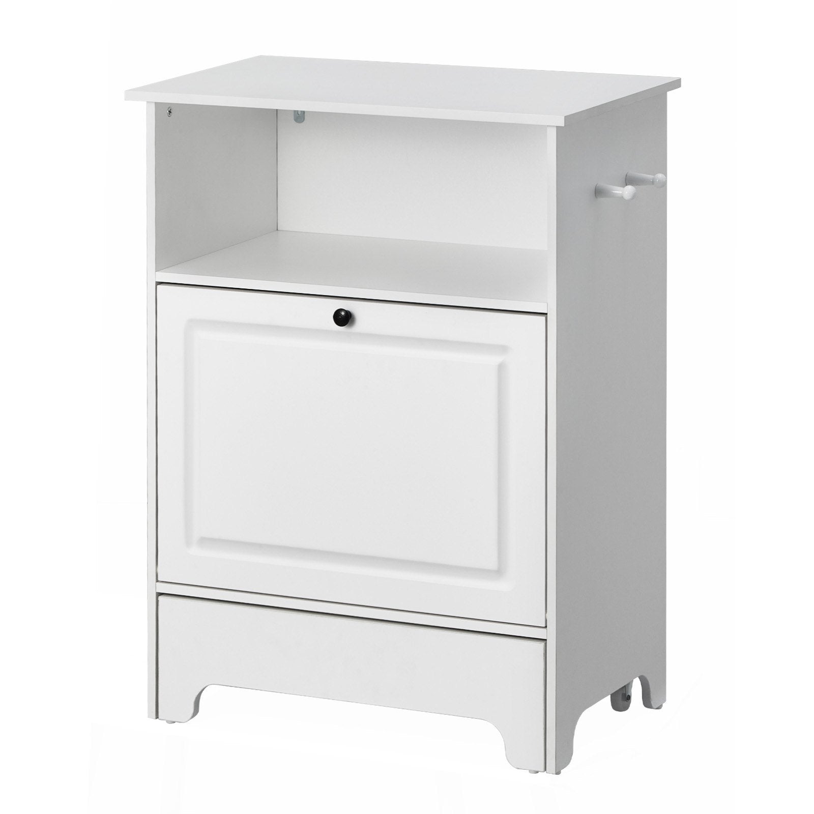 VEVOR Pet Feeding Station W 2 Elevated Dog Bowls Dog Food & Toy Storage Cabinet - Mijn winkel