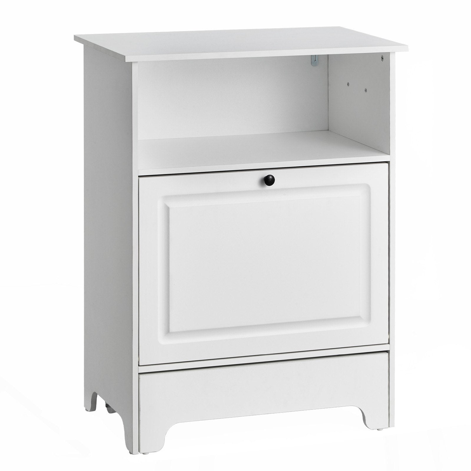 VEVOR Pet Feeding Station W 2 Elevated Dog Bowls Dog Food & Toy Storage Cabinet - Mijn winkel