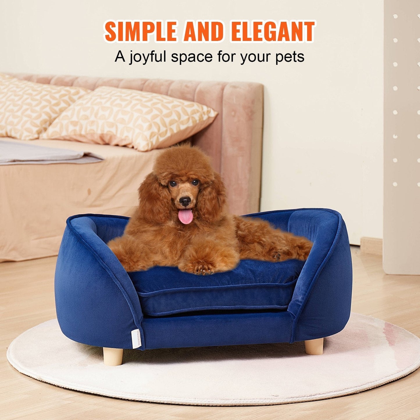 VEVOR Pet Sofa Dog Couch For Medium - Sized Dogs And Cats Dog Sofa Bed 81 Lbs - Mijn winkel