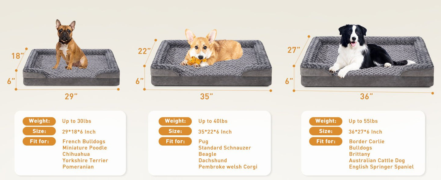 Washable Chew Proof Washable Luxury Orthopedic Dog Sofa Pet Bed For Dogs - Mijn winkel