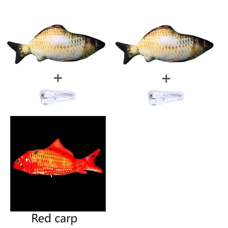Without Cat Nip Version - Electric Jumping Fish Simulation Electric Fish Toy - Mijn winkel
