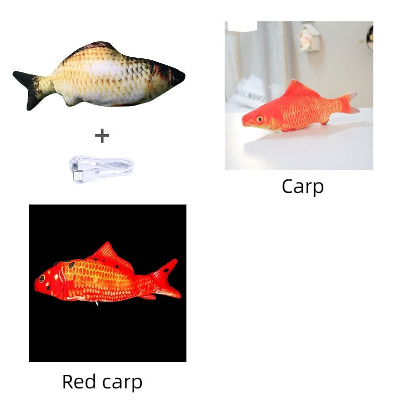 Without Cat Nip Version - Electric Jumping Fish Simulation Electric Fish Toy - Mijn winkel