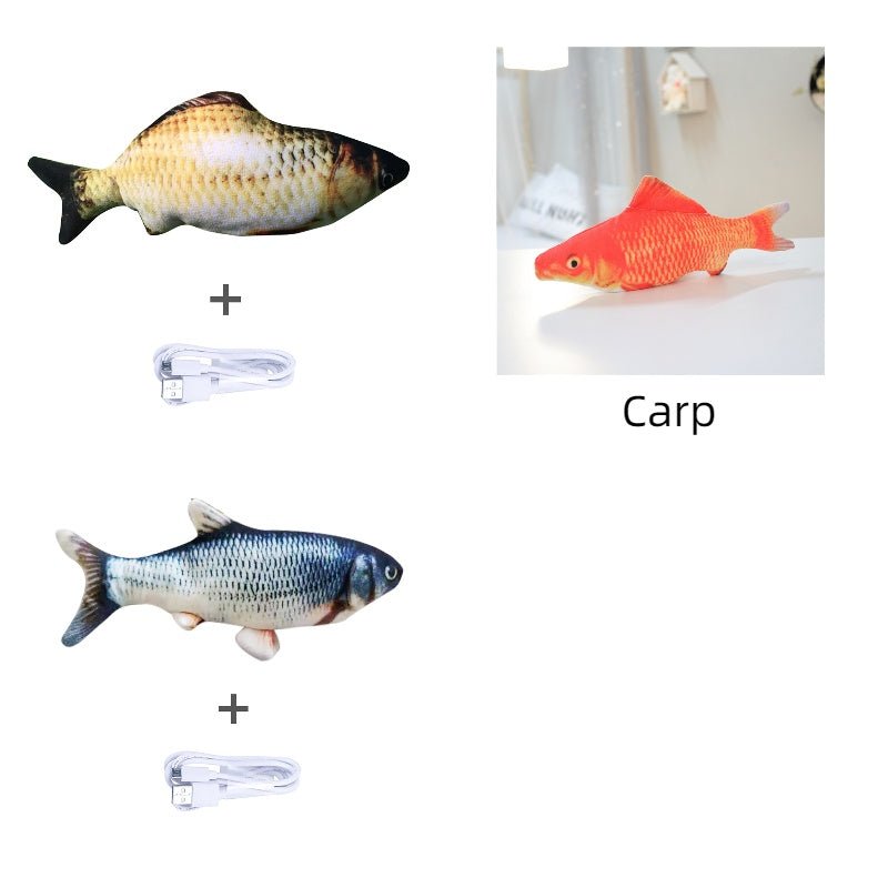 Without Cat Nip Version - Electric Jumping Fish Simulation Electric Fish Toy - Mijn winkel