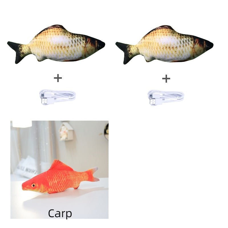 Without Cat Nip Version - Electric Jumping Fish Simulation Electric Fish Toy - Mijn winkel