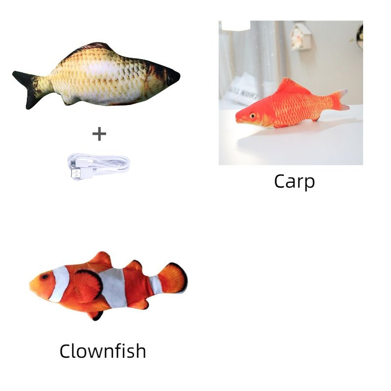 Without Cat Nip Version - Electric Jumping Fish Simulation Electric Fish Toy - Mijn winkel