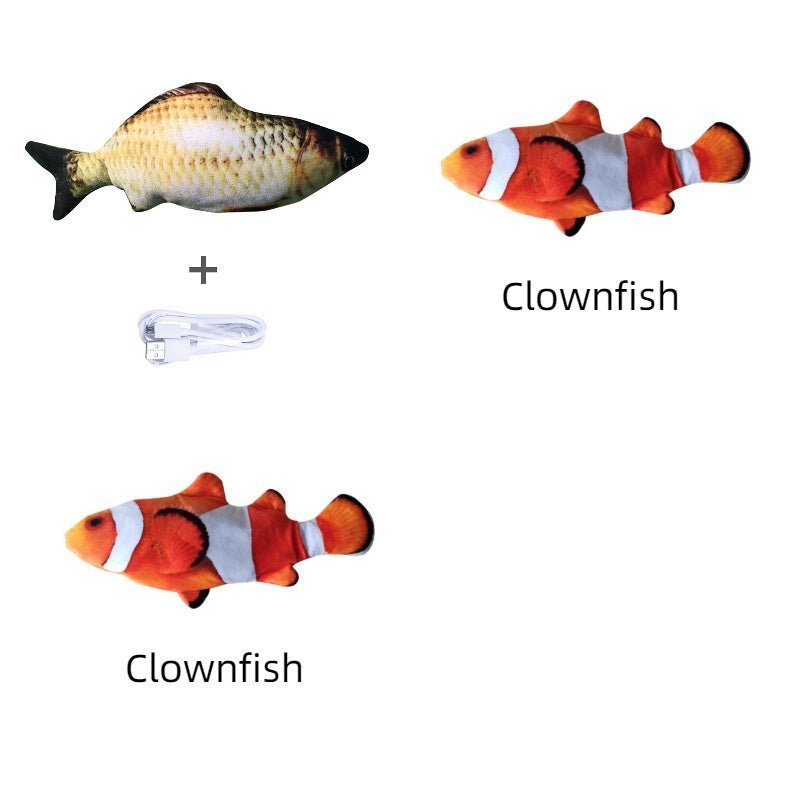 Without Cat Nip Version - Electric Jumping Fish Simulation Electric Fish Toy - Mijn winkel